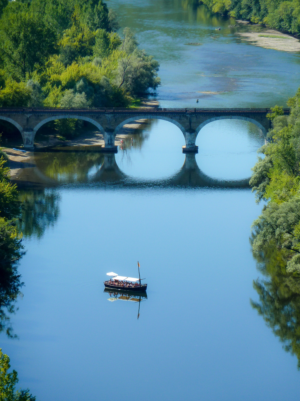Une Gabarre sur la Dordogne